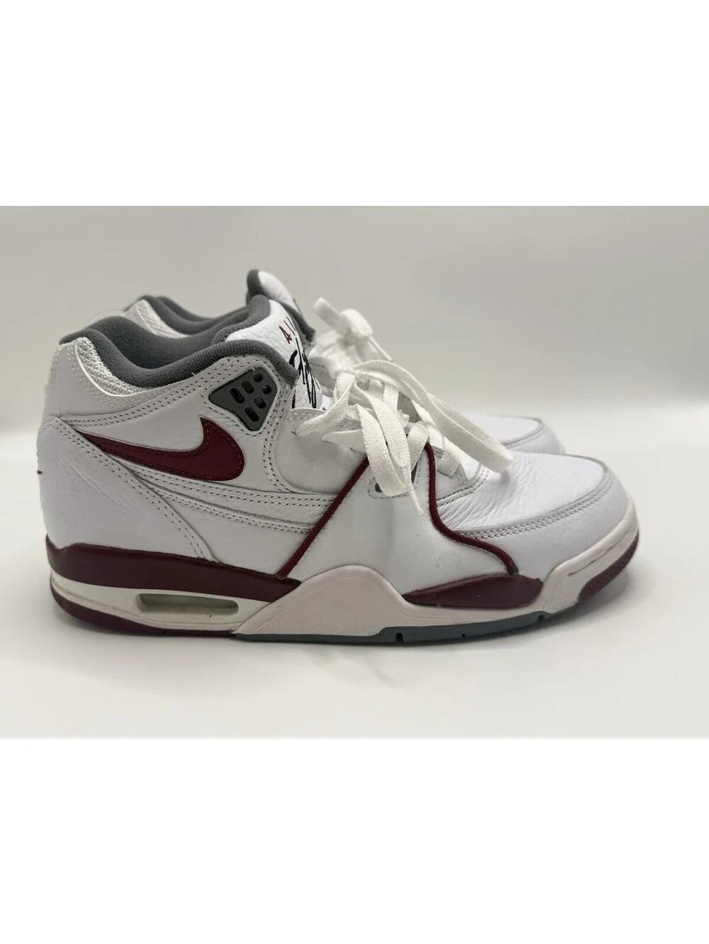 Nike Air Flight 89 Team Red White Size 7.5 Sneakers Shoes DD1173-100 Men’s